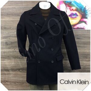 Calvin Klein Black Trench Coat